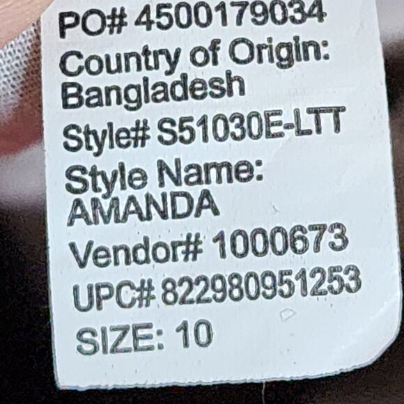 Gloria Vanderbilt Tan Khaki Amanda Cotton Span 5 Pocket Jeans Missy Size 10 AVG - Picture 16 of 16